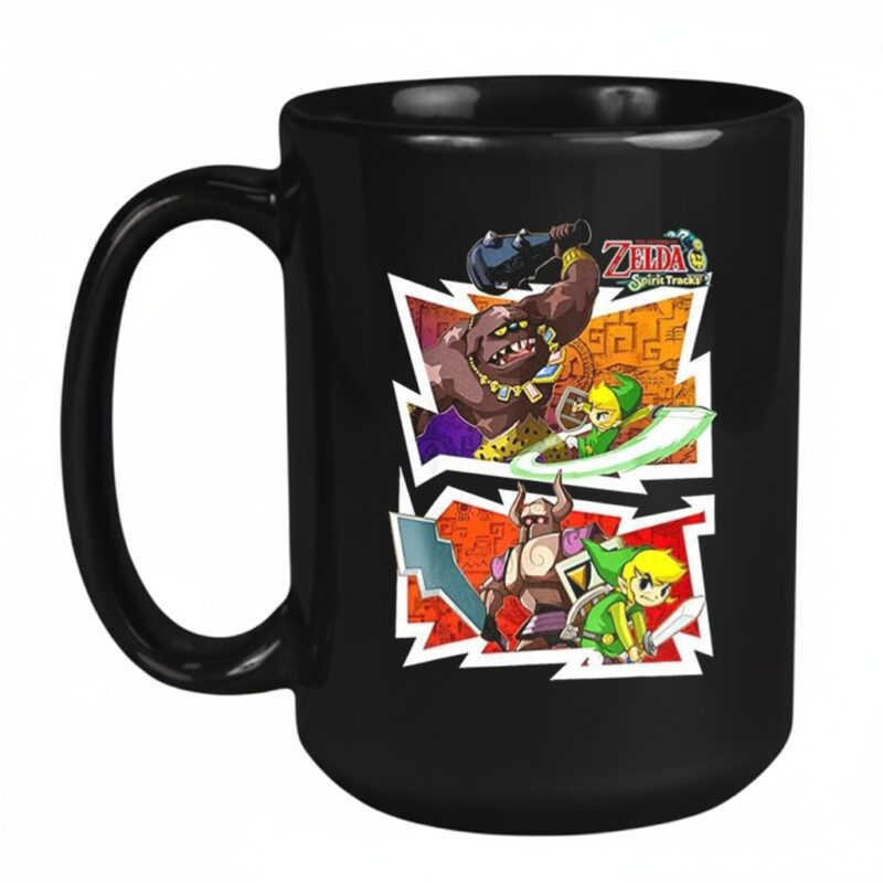 Zelda Battles The Legend of Zelda Spirit Tracks video game_Mug