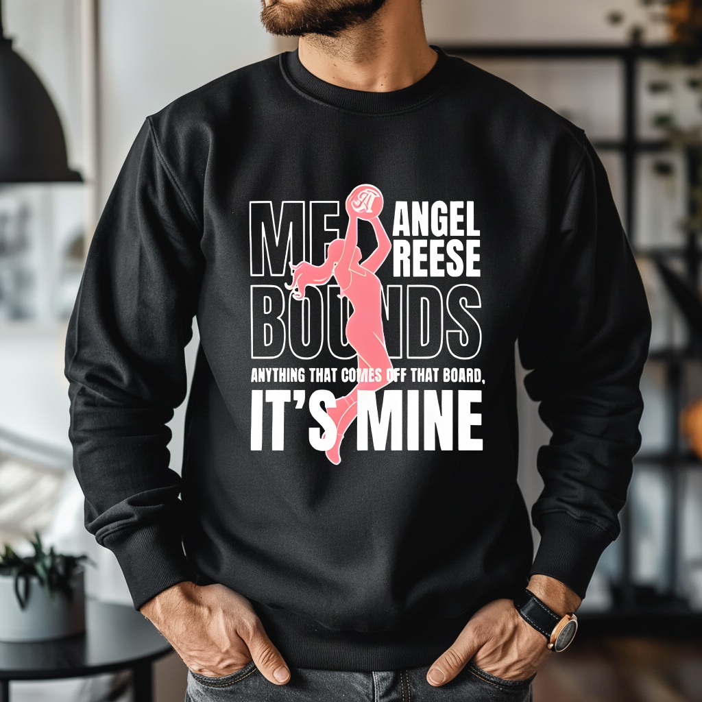 Angel Reese Me Bounds 2026 Wnba Basketball_Crewneck Sweatshirt Angel Reese Me Bounds 2026 Wnba Basketball_Crewneck Sweatshirt