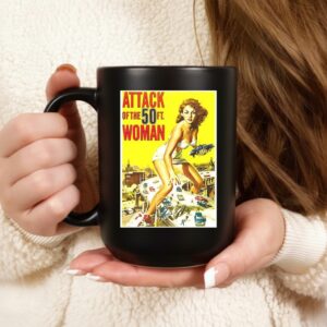 Attack of the 50 Foot Woman 1958 poster retro_Ceramic Mug