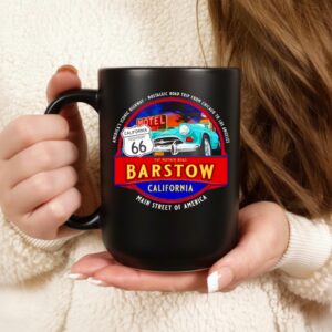 Barstow California Iconic Highway 66 Souvenir Retro_Ceramic Mug