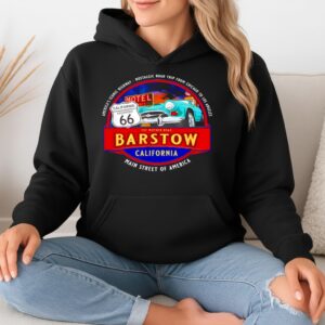 Barstow California Iconic Highway 66 Souvenir Retro_Hoodie