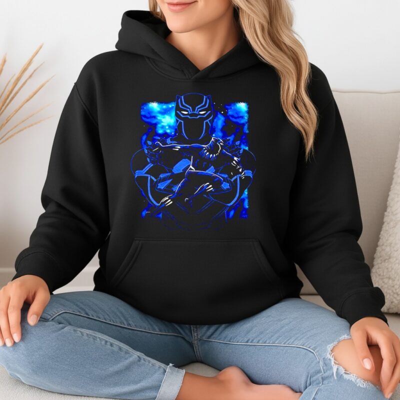 Black Panther superhero King panther shadow_Hoodie