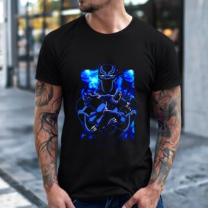 Black Panther superhero King panther shadow_T-Shirt