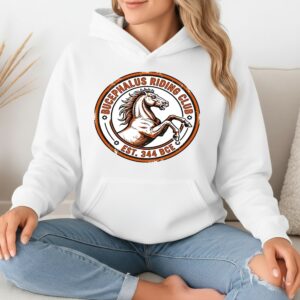 Bucephalus Riding Club est 344 BCE logo_Hoodie