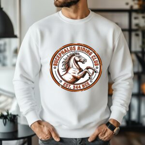 Bucephalus Riding Club est 344 BCE logo_Sweatshirt