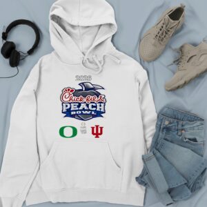 Chick-fil-A Peach Bowl 2026 Oregon Ducks vs Indiana Hoosiers_Hoodie