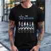 Dallas Cowboys NFL player cross the road signature_T-Shirt