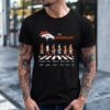 Denver Broncos NFL player cross the road signature_T-Shirt