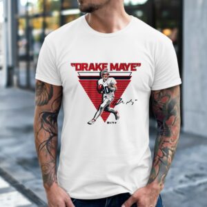 Drake Maye Drake Maye signature retro_Classic Men's T-Shirt