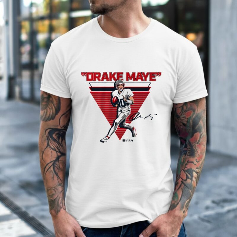 Drake Maye Drake Maye signature retro_Classic Men's T-Shirt