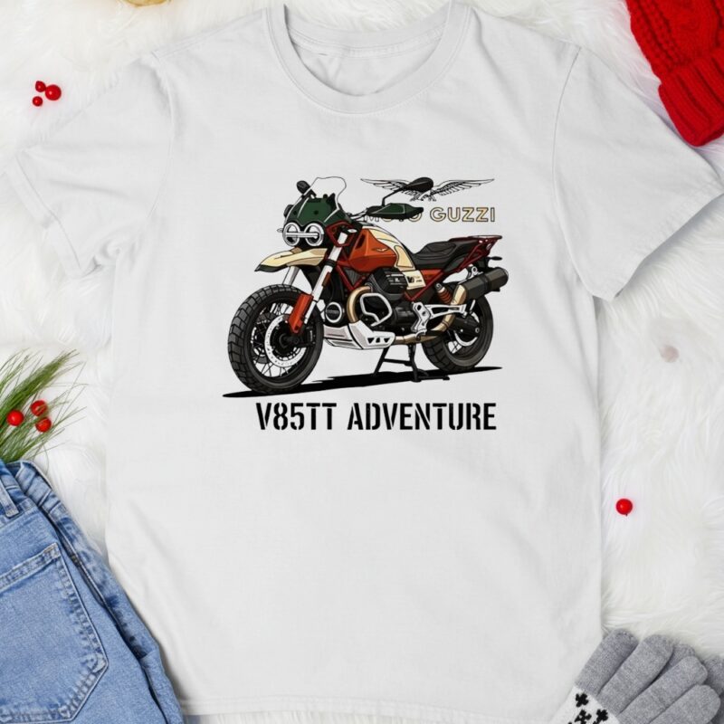 Eagles and Moto Guzzi V85 TT Adventure_T-shirt
