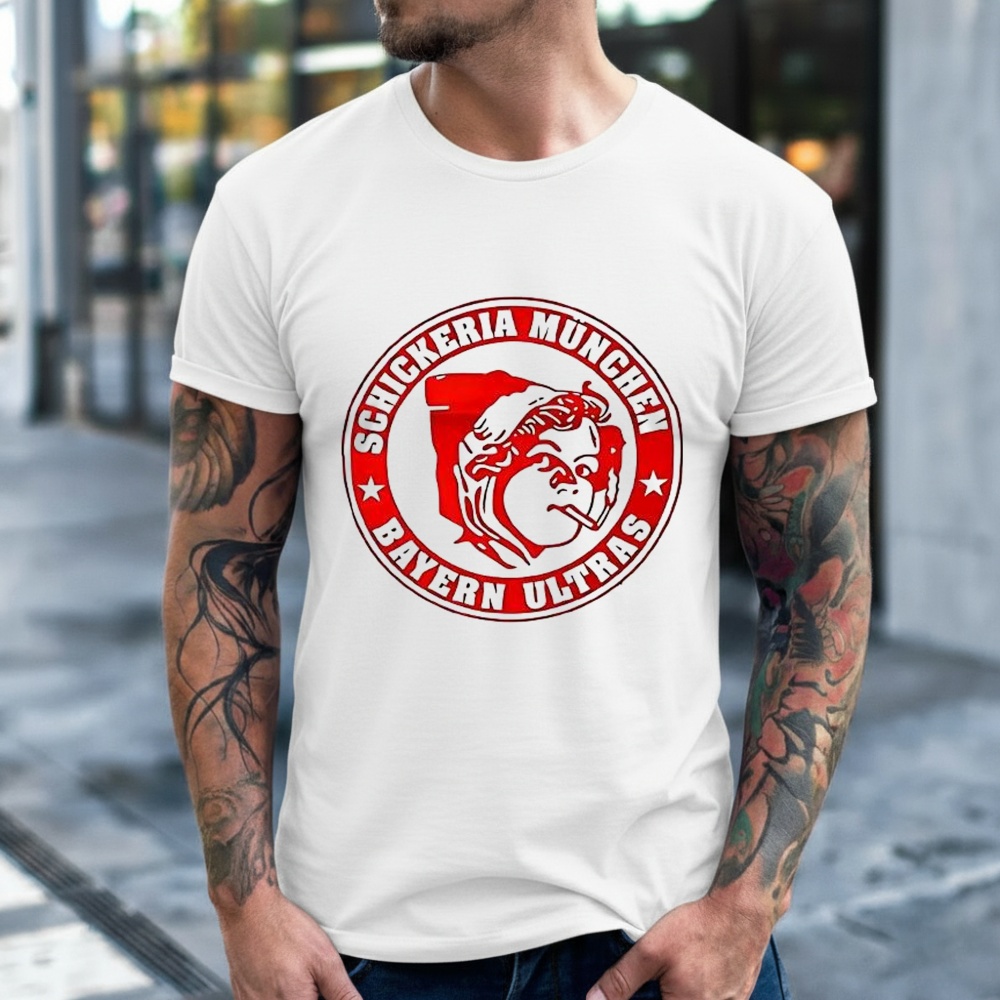 FC Bayern Munich Chickeria Muchen Bayern Ultras_Classic Men's T-Shirt FC Bayern Munich Chickeria Muchen Bayern Ultras_Classic Men's T-Shirt
