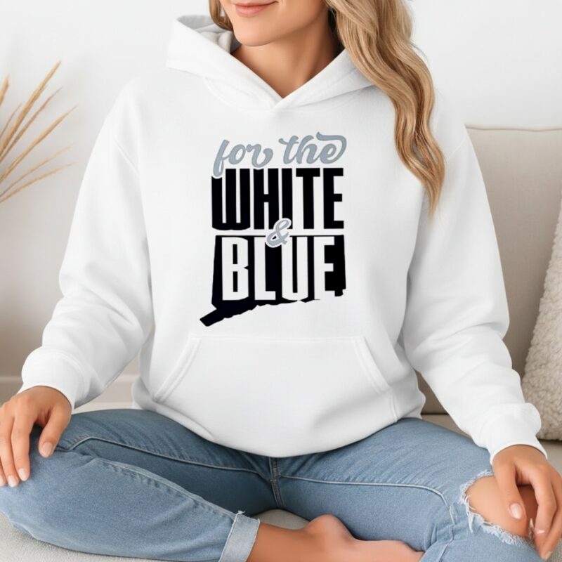 For the White and Blue_Hoodie