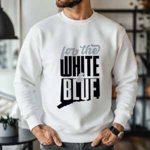 For the White and Blue_Sweatshirt