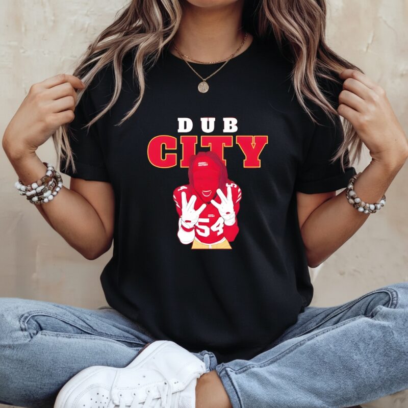 Fred Warner San Francisco 49ers Dub City_Ladies T-Shirt