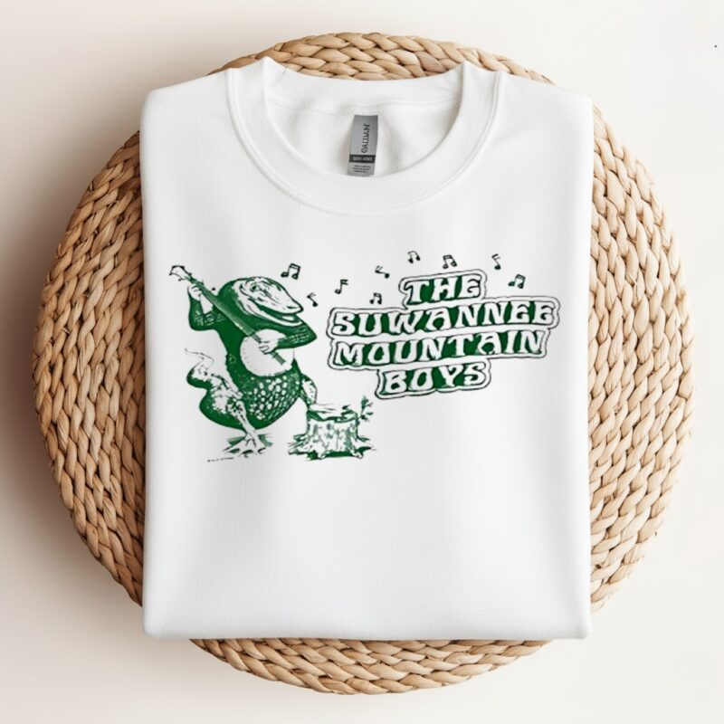 Gator Banjo The Suwannee Mountain Boys_Crewneck Sweatshirt