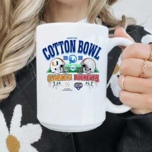 Goodyear Cotton Bowl 2025 Canes vs Buckeyes playoff quarterfinal_Mug
