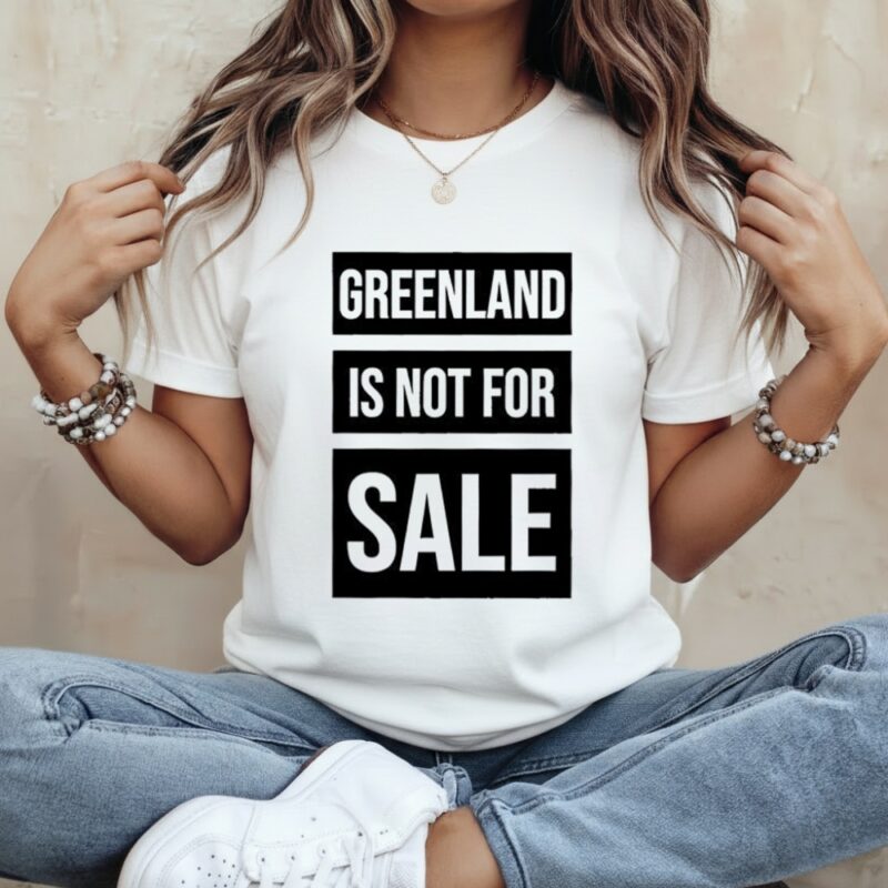 Greenland not for sale Greenland crisis logo_Classic Women's T-Shirt
