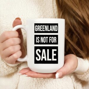 Greenland not for sale Greenland crisis logo_Mug