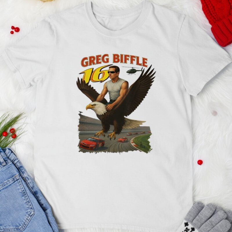 Greg Biffle Memorial Tribute Race Car Champion_T-shirt