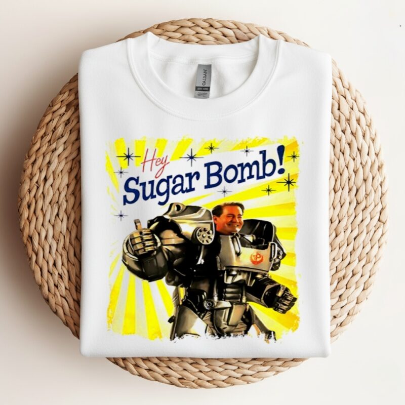 Hank MacLean Fallout hey sugar bomb_Crewneck Sweatshirt