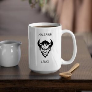 Hellfire lives graphic_Mug