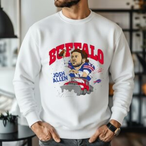 Homage Buffalo Bills Josh Allen Snow Plow signature_Sweatshirt