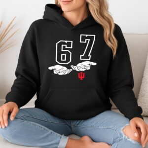 Indiana Hoosiers Football 6 7_Hoodie
