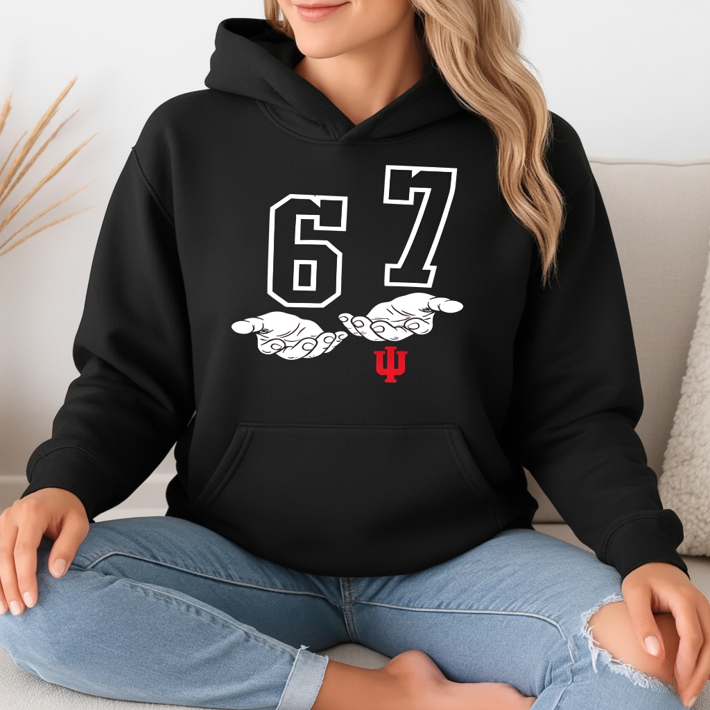 Indiana Hoosiers Football 6 7_Hoodie Indiana Hoosiers Football 6 7_Hoodie