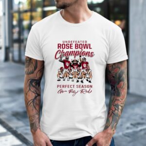 Indiana Hoosiers Undefeated Rose Bowl Champions 2026 Perfect Season Go Big Red_Classic Men's T-Shirt