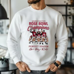 Indiana Hoosiers Undefeated Rose Bowl Champions 2026 Perfect Season Go Big Red_Sweatshirt