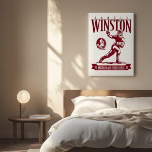 Jameis Winston Heisman Trophy Florida State Football Heisman Winner 2023_Canvas