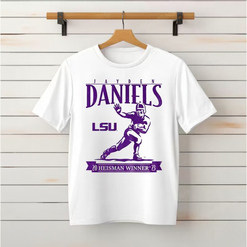 Jayden Daniels Heisman Trophy LSU Tigers football Heisman Winner 2023_Classic T-Shirt