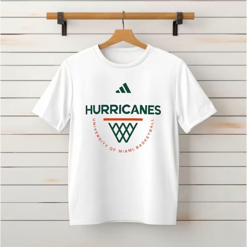 Miami Hurricanes University of Miami basketball logo_Classic T-Shirt