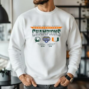 Miami Hurricanes beat Ohio State Buckeyes 24 14 2025 CFP Cotton Bowl Champions_Sweatshirt