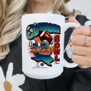 Miami Hurricanes vs Ohio State Buckeyes NCAA Cotton Bowl Classic 2025 vintage matchup_Mug