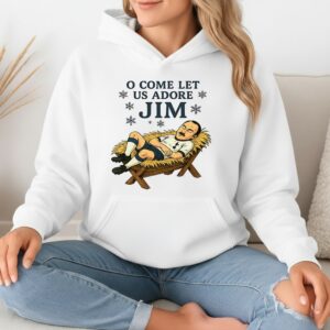 O come let us adore Jim Tottenham Hotspur football Christmas_Hoodie