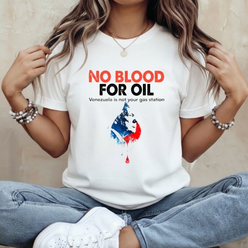 Official No Blood For Oil Venezuela is not your gas station_Classic Women's T-Shirt