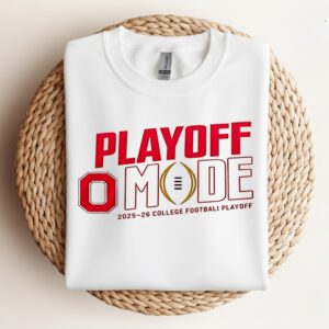 Ohio State Buckeyes CFP 2025 2026 Playoff mode logo_Crewneck Sweatshirt