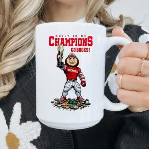 Ohio State Buckeyes CFP 2025 2026 built to be Champions go Bucks mascot_Mug