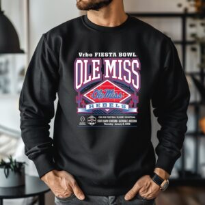 Ole Miss Rebels 2025-2026 Vrbo Fiesta Bowl Champion_Crewneck Sweatshirt
