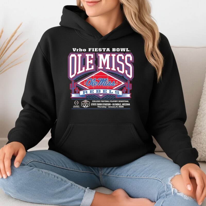Ole Miss Rebels 2025-2026 Vrbo Fiesta Bowl Champion_Hoodie