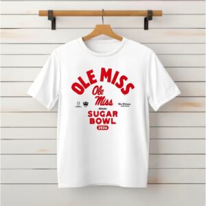 Ole Miss Rebels football Playoff 2026 Allstate Sugar Bowl Bound logo_Classic T-Shirt