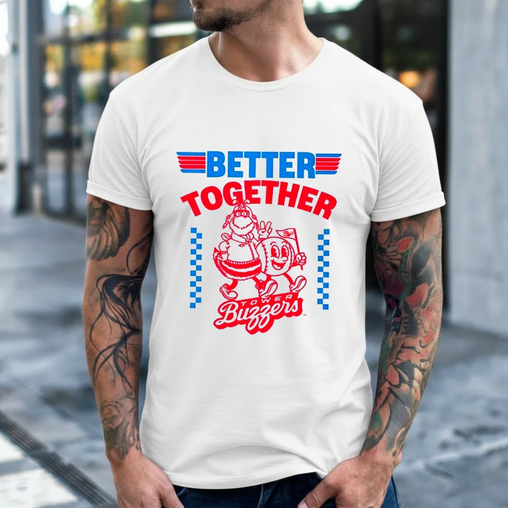 Ontario Tower Buzzers baseball better together Maverick mascot_Classic Men's T-Shirt Ontario Tower Buzzers baseball better together Maverick mascot_Classic Men's T-Shirt