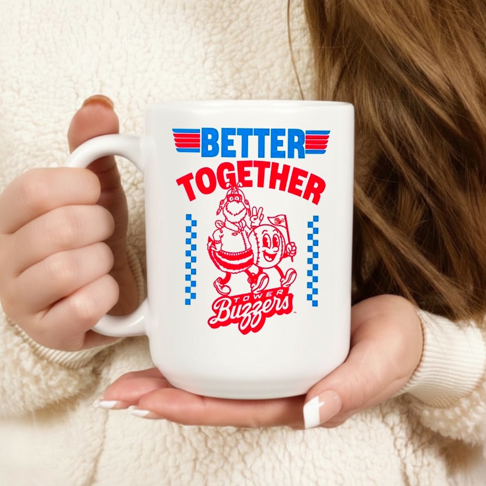 Ontario Tower Buzzers baseball better together Maverick mascot_Mug Ontario Tower Buzzers baseball better together Maverick mascot_Mug