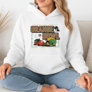 Oregon Ducks 2026 Orange Bowl helmets_Hoodie