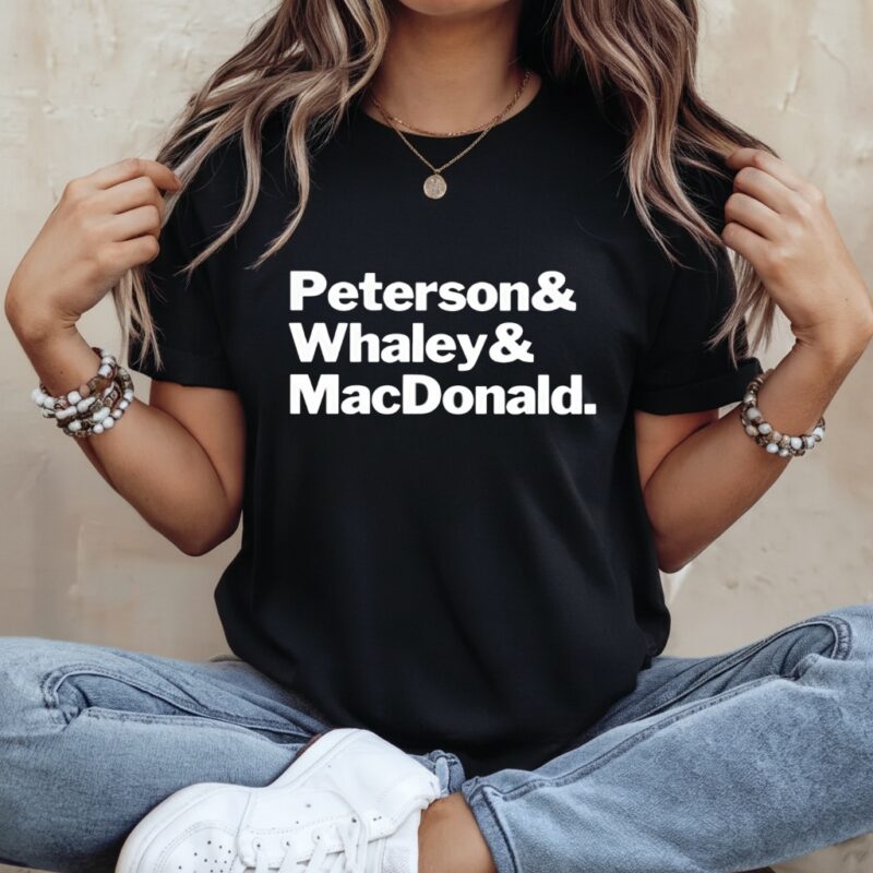 Peterson and Whaley and MacDonald_Ladies T-Shirt