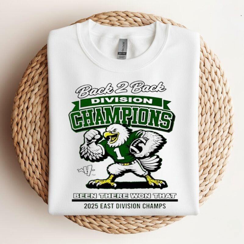 Philadelphia Eagles back 2 back division champions been there won that shirt_Crewneck Sweatshirt
