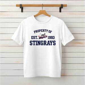 Property of Stingrays est 1993 logo vintage_Classic T-Shirt