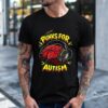 Punks for Autism brain headphones graphic_T-Shirt